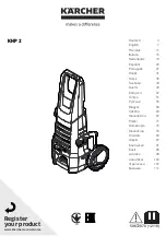 Kärcher KHP 2 Manual preview