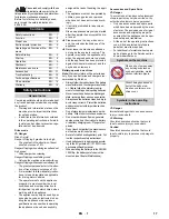 Preview for 5 page of Kärcher KM 100/100 R Bp User Manual