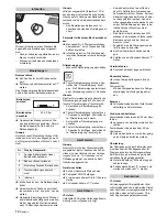 Preview for 10 page of Kärcher KM 120/150 R Bp Operating Instructions Manual