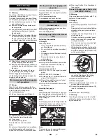 Preview for 27 page of Kärcher KM 120/150 R G Manual