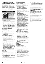 Preview for 84 page of Kärcher KM 130/300 R D Classic Operating Instructions Manual