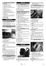 Preview for 21 page of Kärcher KM 150/500 R D Classic Original Instructions Manual