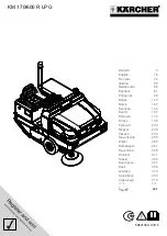 Preview for 2 page of Kärcher KM 170/600 R LPG Manual