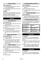 Preview for 6 page of Kärcher KM 35/5 C Original Instructions Manual
