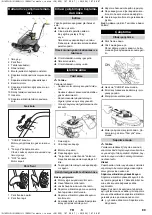 Предварительный просмотр 89 страницы Kärcher KM 80 W G Manual