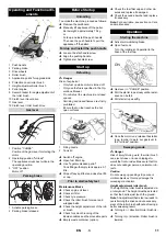 Предварительный просмотр 11 страницы Kärcher KM 80 W P Operation Manual