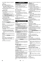 Preview for 68 page of Kärcher KM 80 W P Operation Manual