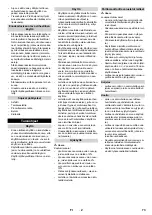 Preview for 73 page of Kärcher KM 80 W P Operation Manual