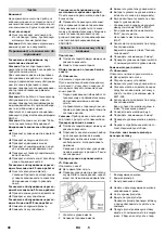 Предварительный просмотр 98 страницы Kärcher KM 80 W P Operation Manual