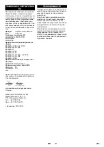 Preview for 101 page of Kärcher KM 80 W P Operation Manual