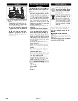 Preview for 106 page of Kärcher KM 90/60 R P Operating Instructions Manual