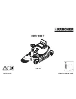 Preview for 1 page of Kärcher KMR 1000 T Operating Instructions Manual