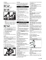 Preview for 109 page of Kärcher KMR 1250 BAT Operating Instructions Manual