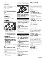 Preview for 133 page of Kärcher KMR 1250 BAT Operating Instructions Manual