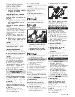 Preview for 145 page of Kärcher KMR 1250 BAT Operating Instructions Manual