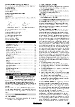 Preview for 27 page of Kärcher LTR 18-25 Battery Manual