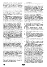 Preview for 12 page of Kärcher MT CS 250/36 Operating Instructions Manual