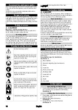 Preview for 14 page of Kärcher MT CS 250/36 Operating Instructions Manual