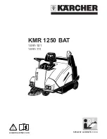 Предварительный просмотр 1 страницы Kärcher NO FOUND KMR 1250 BAT Operating Instructions Manual