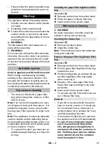 Предварительный просмотр 17 страницы Kärcher NT 14/1 Ap Adv L Manual