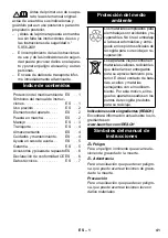 Предварительный просмотр 41 страницы Kärcher NT 14/1 Eco Instruction Manual