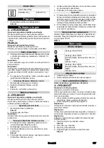 Предварительный просмотр 107 страницы Kärcher NT 22/1 Ap L Manual