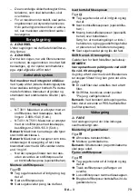 Предварительный просмотр 73 страницы Kärcher NT 30/1 Ap L Manual