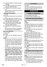 Предварительный просмотр 220 страницы Kärcher NT 30/1 Ap L Manual