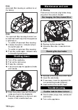 Предварительный просмотр 10 страницы Kärcher NT 35/1 Eco BS Manual