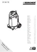 Предварительный просмотр 1 страницы Kärcher NT 48/1 TE Manual