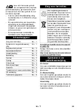 Предварительный просмотр 29 страницы Kärcher NT 48/1 TE Manual