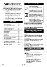 Предварительный просмотр 136 страницы Kärcher NT 48/1 TE Manual