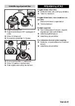 Предварительный просмотр 41 страницы Kärcher NT 48/1 Manual