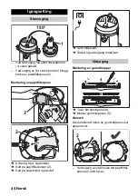 Предварительный просмотр 44 страницы Kärcher NT 48/1 Manual