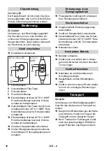 Предварительный просмотр 10 страницы Kärcher NT 611 Eco KF Manual