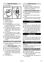 Предварительный просмотр 61 страницы Kärcher NT 611 Eco KF Manual