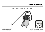 Kärcher NT 611 Eco Manual предпросмотр