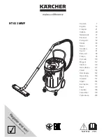 Kärcher NT 611 MWF Original Instructions Manual предпросмотр