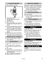 Preview for 77 page of Kärcher NT 611 MWF Original Instructions Manual