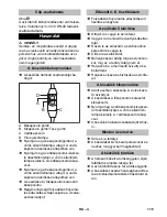 Preview for 115 page of Kärcher NT 611 MWF Original Instructions Manual