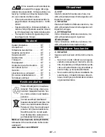 Preview for 179 page of Kärcher NT 611 MWF Original Instructions Manual