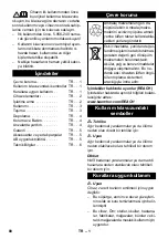 Preview for 80 page of Kärcher NT 65/2 Ap Manual