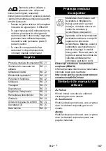 Preview for 107 page of Kärcher NT 70/1 Manual