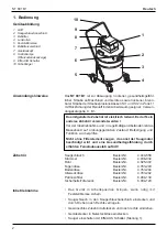 Preview for 4 page of Kärcher NT 80/1 B1 Operating Instructions/Spare Parts List