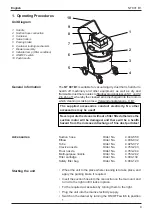 Preview for 11 page of Kärcher NT 80/1 B1 Operating Instructions/Spare Parts List