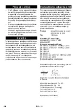 Preview for 198 page of Kärcher PC 100 M1 Bio Original Instructions Manual