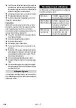 Preview for 216 page of Kärcher PC 100 M1 Bio Original Instructions Manual