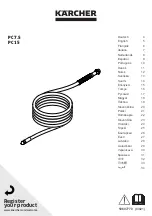 Kärcher PC 7.5 Manual preview