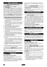 Preview for 10 page of Kärcher PCL 3-18 Manual