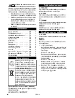 Preview for 64 page of Kärcher ProT 200 Original Instructions Manual